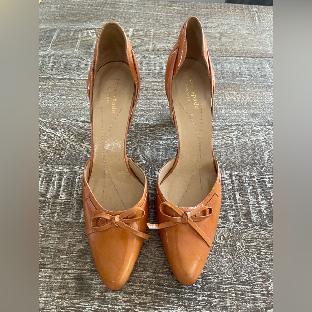 Kate Spade patent leather pumps Heel 4.75” as pictured